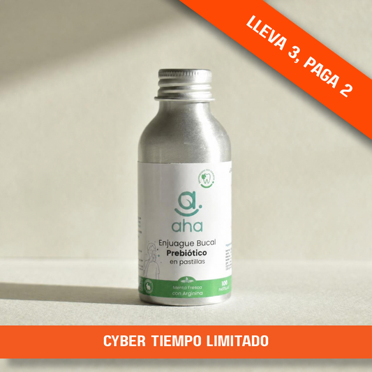 Enjuague Bucal en Pastillas (100 uds) - Prebiótico y Sin Plástico
