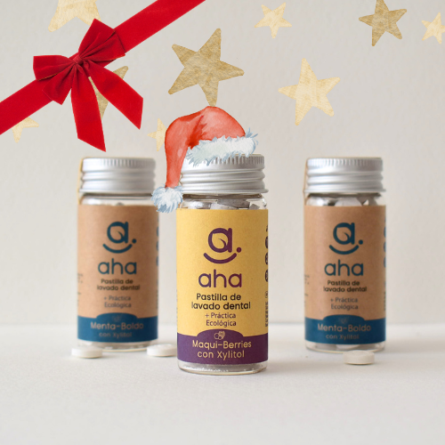 PACK: Triple pastas de dientes en pastillas SIN FLÚOR